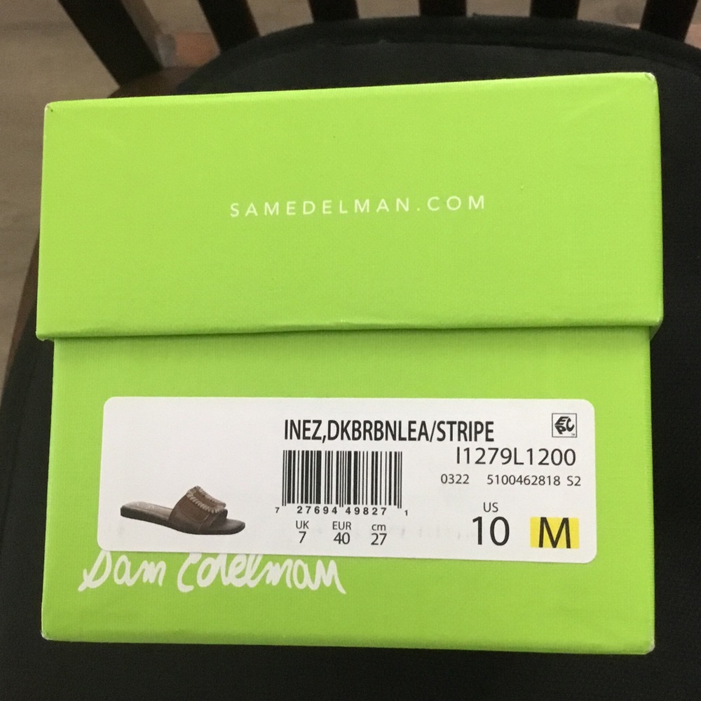 Sam Edelman Brown Leather Sandals